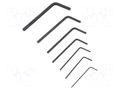 Wrench-set; hex key; 7pcs. ENGINEER FUT.TWH-01