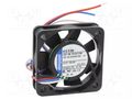 Fan: DC; axial; 12VDC; 40x40x10mm; 8.88m3/h; 26dBA; slide; 6000rpm EBM-PAPST 412F/2H
