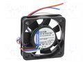 Fan: DC; axial; 12VDC; 40x40x10mm; 8.88m3/h; 26dBA; slide; 6000rpm EBM-PAPST 412F/2H