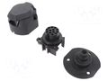 Connector: automotive; for towbars,for trailers; socket; 12VDC TESAT G12-T13-41FM