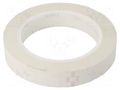 Tape: electrical insulating; W: 19mm; L: 66m; Thk: 0.063mm; white 3M 3M-1350F-1-19/WH
