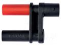 Adapter; black; 3A; 41mm; Insulation: polyamide; Type: insulated SCHÜTZINGER SABNC7006
