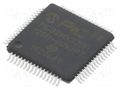 IC: PIC microcontroller; 128kB; 2.3÷3.6VDC; SMD; TQFP64; PIC32 MICROCHIP TECHNOLOGY 32MX320F128H-80VPT
