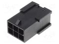 Connector: wire-wire; plug; male; PIN: 6; Micro-Fit 3.0; for cable MOLEX MX-43020-0601