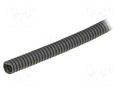 Protective tube; Size: 7; polyamide 6; grey; L: 50m; PCL; Øint: 6.2mm PMA I-PCLT-07S