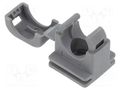 Bracket; polyamide 6; PMACLIP SFH; grey; Size: 10; PMACLIP PMA I-SFH-10-0