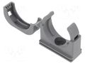 Bracket; polyamide 6; PMACLIP SFH; -40÷105°C; grey; Size: 12 PMA I-SFH-12-0