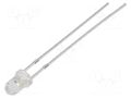 LED; UV; 30°; 20mA; P: 114mW; 380÷390nm; 3÷3.8VDC; THT OPTOSUPPLY OSV3SL3131A