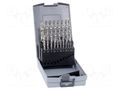Drill set; for metal; high speed steel cobalt HSS-E; HSS COBALT ALPEN-MAYKESTAG ALP.102219100