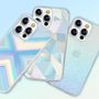 Kingxbar Streamer Series luxury elegant phone case for iPhone 13 Pro blue (Triangle), Kingxbar 6959003552747 6959003552747