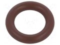 O-ring gasket; FPM; Thk: 3mm; Øint: 10mm; brown; -20÷200°C ORING USZCZELNIENIA TECHNICZNE O-10X3-80-FPM-BR