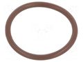 O-ring gasket; FPM; Thk: 2mm; Øint: 21mm; brown; -20÷200°C ORING USZCZELNIENIA TECHNICZNE O-21X2-80-FPM-BR
