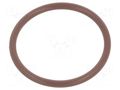 O-ring gasket; FPM; Thk: 2mm; Øint: 24mm; brown; -20÷200°C ORING USZCZELNIENIA TECHNICZNE O-24X2-75-FPM-BR
