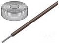 Wire; SiF; 1x2.5mm2; stranded; Cu; LSZH,silicone; brown; -60÷180°C HELUKABEL SIF2.50-BR