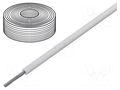 Wire; SiF; 1x1mm2; stranded; Cu; LSZH,silicone; white; -60÷180°C HELUKABEL SIF1.00-WH