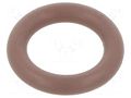 O-ring gasket; FPM; Thk: 3mm; Øint: 11mm; brown; -20÷200°C ORING USZCZELNIENIA TECHNICZNE O-11X3-80-FPM-BR
