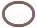 O-ring gasket; FPM; Thk: 2mm; Øint: 18mm; brown; -20÷200°C ORING USZCZELNIENIA TECHNICZNE O-18X2-75-FPM-BR