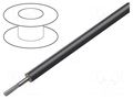Wire; NSGAFÖU; 1x4mm2; stranded; Cu,tinned; rubber; black; CPR: Eca HELUKABEL NSGAFOU-1X4BK