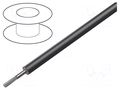 Wire; NSGAFÖU; 1x10mm2; stranded; Cu,tinned; rubber; black; CPR: Eca HELUKABEL NSGAFOU-1X10BK