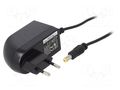 Power supply: switching; mains,plug-in; 5VDC; 3A; 15W; Out: 5,5/2,1 SUNNY SYS1308N-1505-W2E