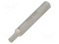 Screwdriver bit; hex key; HEX 3/32"; Overall len: 28mm; MICRO WIHA WIHA.40624