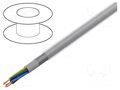Wire; ÖLFLEX® CLASSIC 100 CY; 5G0.75mm2; PVC; transparent,grey LAPP CL100CY-5G0.75