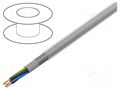 Wire; ÖLFLEX® CLASSIC 100 CY; 5G0.75mm2; PVC; transparent,grey LAPP CL100CY-5G0.75
