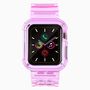 Silicone Band Strap Bracelet Case Strap Light Set for Apple Watch 40mm - Red, Hurtel 9145576223802