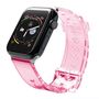 Silicone Strap Bracelet Bracelet Strap Light for Apple Watch 42 / 44 mm - Red, Hurtel 9145576225608 9145576225608