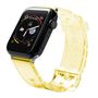 Silicone Strap Bracelet Bracelet Strap Light for Apple Watch 42 / 44 mm - Yellow, Hurtel 9145576225622 9145576225622