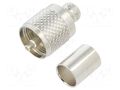 Connector: UHF (PL-259); plug; male; straight; soldering,crimped AMPHENOL RF 083-8SP-RFX