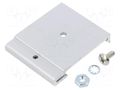 DIN rail mounting bracket; aluminium; 42mm; Rail: TS35 HAMMOND HM-1427DIN42M