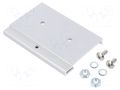 DIN rail mounting bracket; aluminium; 75mm; Rail: TS35 HAMMOND HM-1427DIN75M