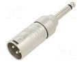 connector ADAPTER XLRM 2POLE  PLUG NEUTRIK NTR-NA2MP