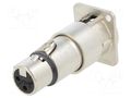 connector ADAPTER XLRMD 3POLE  XLRF NEUTRIK NTR-NA3MDF