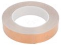 Tape: electrically conductive; ESD; L: 33m; W: 25mm; Thk: 0.05mm STATICTEC PRT-STP1425