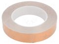 Tape: electrically conductive; ESD; L: 33m; W: 25mm; Thk: 50um STATICTEC PRT-STP1425