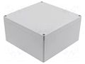 Enclosure: multipurpose; X: 180mm; Y: 180mm; Z: 90mm; 1554; grey; IP68 HAMMOND HM-1554WA2GY