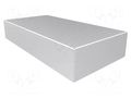 Enclosure: enclosure base; X: 203mm; Y: 406mm; Z: 76mm; 1444; natural HAMMOND HM-1444-28