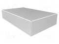 Enclosure: enclosure base; X: 152mm; Y: 254mm; Z: 51mm; 1444; natural HAMMOND HM-1444-16