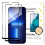 Wozinsky set of 2x super-strong Full Glue full screen tempered glass with Case Friendly frame iPhone 14 Max / 13 Pro Max black, Wozinsky 5907769310423 5907769310423