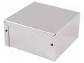Enclosure: multipurpose; X: 102mm; Y: 102mm; Z: 51mm; 1411; aluminium HAMMOND HM-1411JU