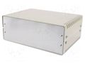 Enclosure: with panel; vented; 1402; X: 254mm; Y: 185mm; Z: 99mm HAMMOND HM-1402HV