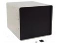 Enclosure: with panel; vented; 1401; X: 254mm; Y: 305mm; Z: 229mm HAMMOND HM-1401G