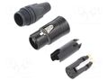 Connector: XLR; plug; female; PIN: 7; straight; for cable; soldering NEUTRIK NTR-NC7FXX-B