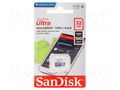 Memory card; Android; microSDHC; R: 100MB/s; Class 10 UHS U1; 32GB SANDISK SDSQUNR-032G-GN3MN