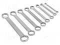 Wrench-set; box; tool steel; 8pcs. BAHCO SA.4M/8