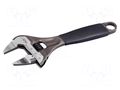 Wrench; adjustable; Jaw capacity: 32mm; Overall len: 170mm; ERGO® BAHCO SA.9029-T