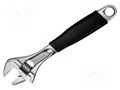 Wrench; adjustable; Jaw capacity: 34mm; Overall len: 308mm; ERGO® BAHCO SA.9073C