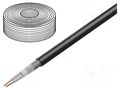 Wire: microphone cable; 2x0.35mm2; black; OFC; -30÷70°C; indoor TASKER TAS-C128-BK/LSZH